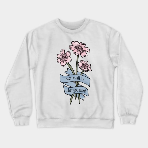 Call it what you want, reputation/Artwork/Taylor Crewneck Sweatshirt by emmamarlene